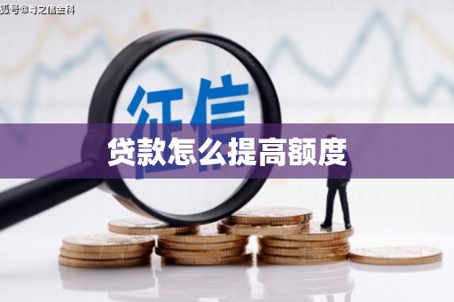 成功贷款怎么提高额度