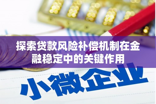 成功探索贷款风险补偿机制在金融稳定中的关键作用