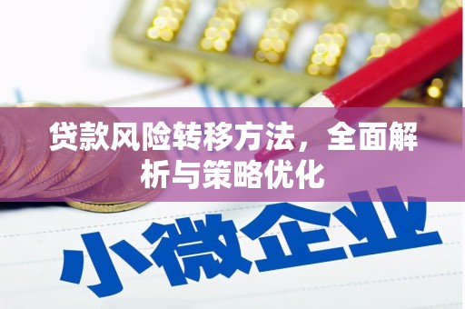 成功贷款风险转移方法，全面解析与策略优化