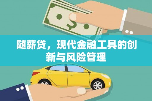成功随薪贷，现代金融工具的创新与风险管理