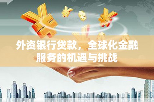 成功外资银行贷款，全球化金融服务的机遇与挑战