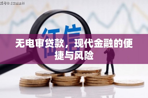 成功无电审贷款，现代金融的便捷与风险