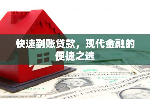成功快速到账贷款，现代金融的便捷之选
