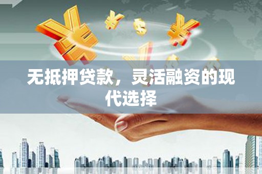 成功无抵押贷款，灵活融资的现代选择