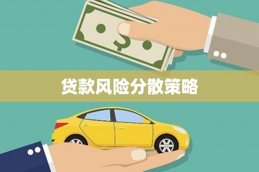 成功贷款风险分散策略
