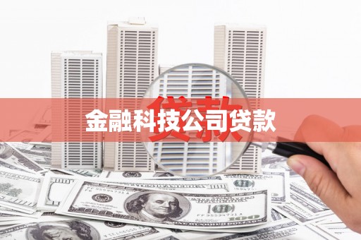 成功金融科技公司贷款