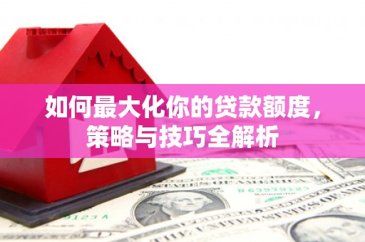成功如何最大化你的贷款额度，策略与技巧全解析