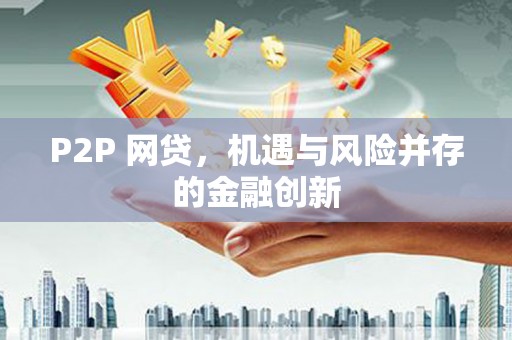成功P2P 网贷，机遇与风险并存的金融创新
