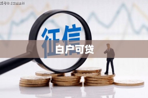 成功白户可贷