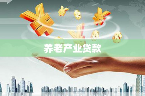 成功养老产业贷款